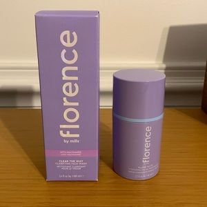 Brand new Florence by Mills face wash and face moisturizer